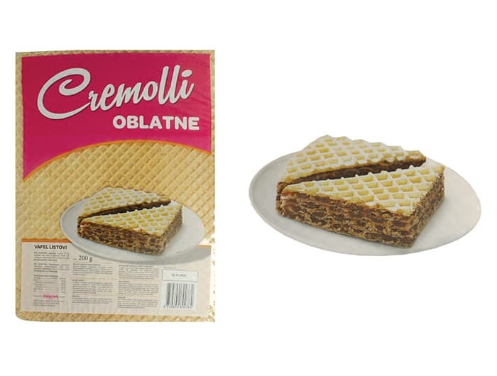 Waffelblätter, 200 g Cremolli – Lidl