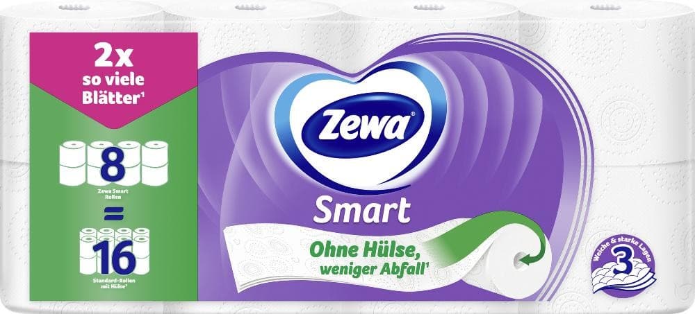 Zewa Toilettenpapier, 9 Rollen od. 10 Rollen – Billa