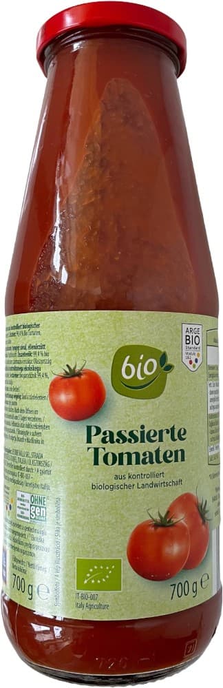 Bio Passierte Tomaten, 700 g – Hofer