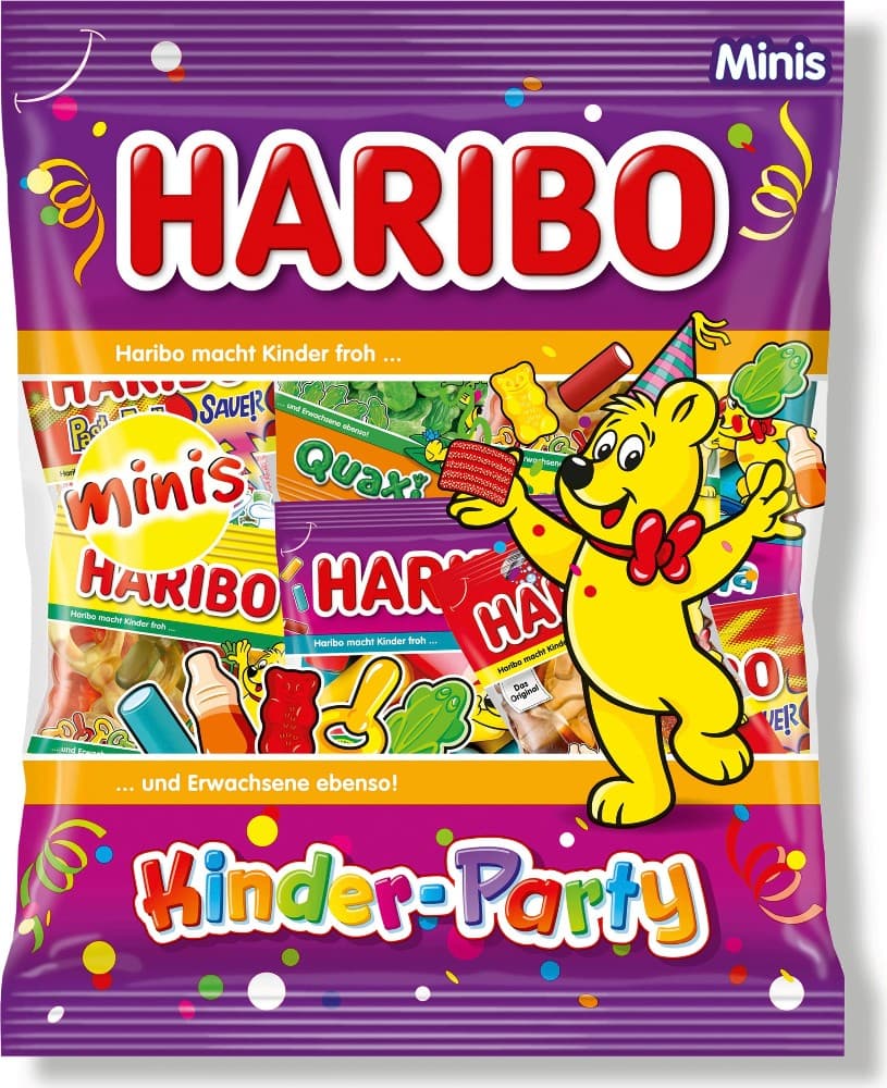 Haribo Kinder-Party Minis oder Goldbären Minis, 250-g-Packung – Interspar