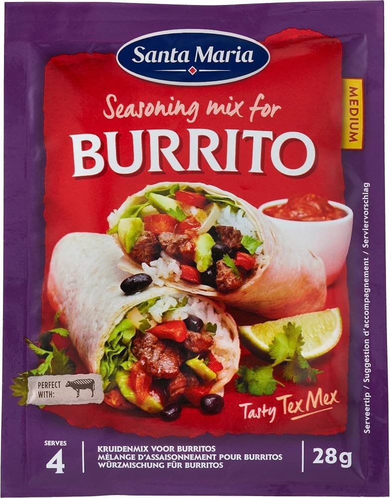 Gewürzmischung, Guacomole Dip 15 g; Fajita, Taco, Burrito 28 g Santa Maria – Lidl