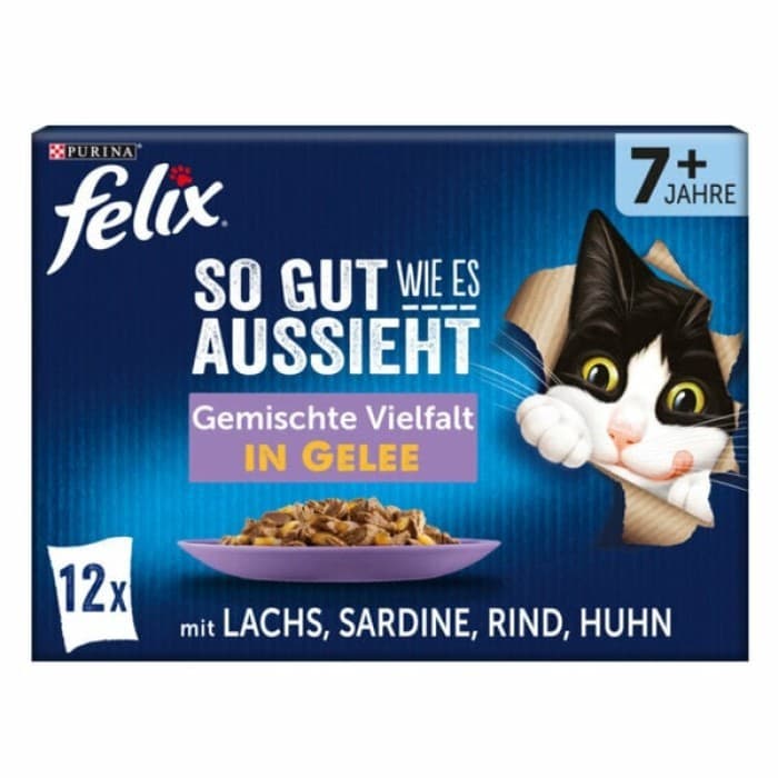 Felix Katzenfutter, 12 x 85 g – MPREIS