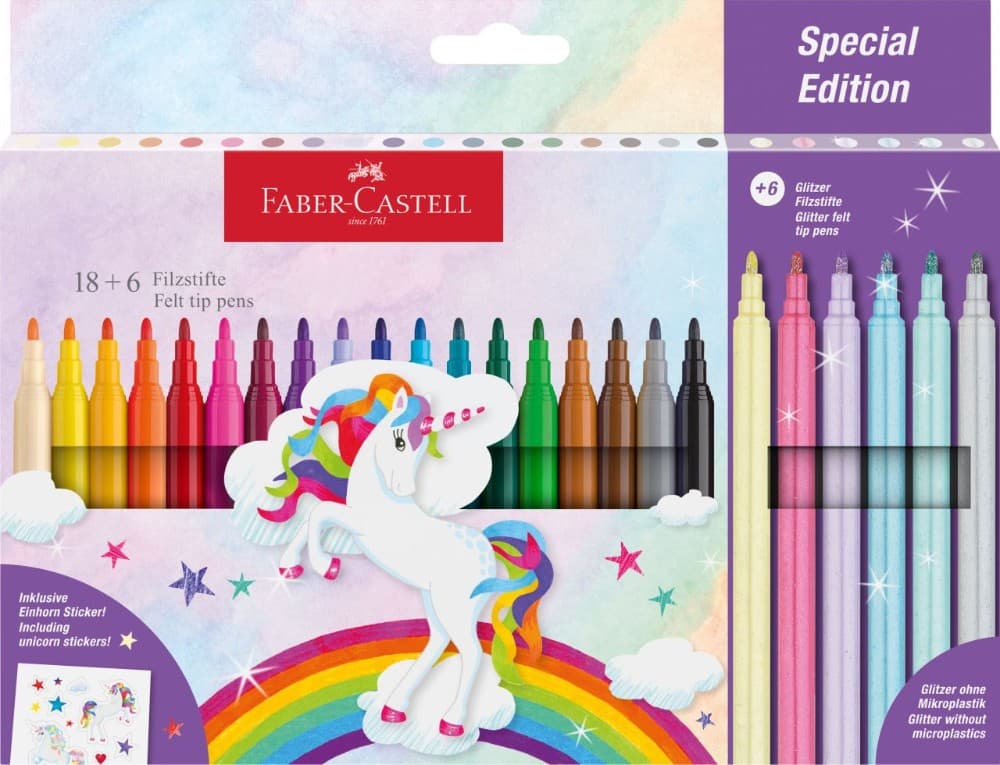 Filzstifte 24 Stk. Faber Castell Angebot bei Maximarkt