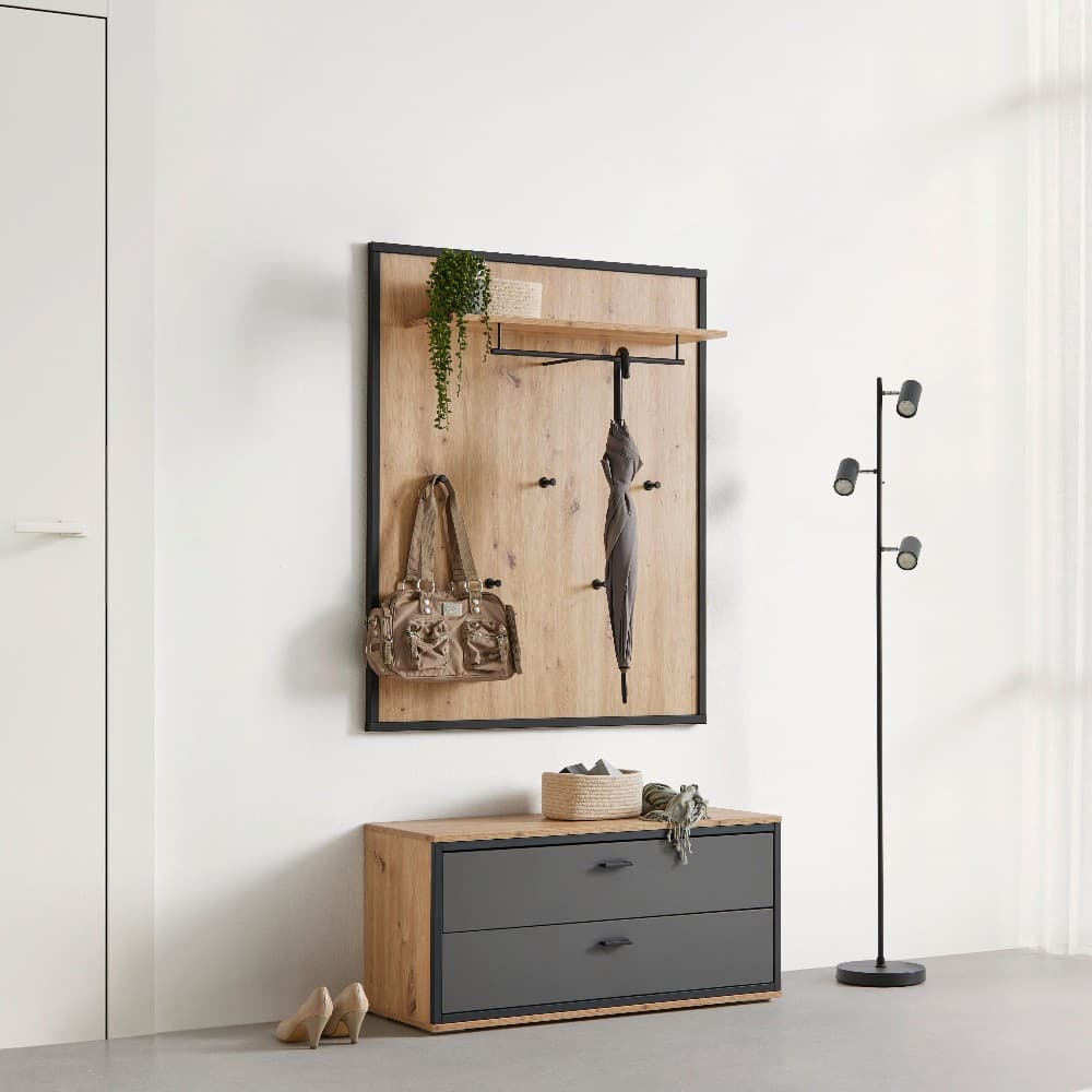 Garderobenpaneel Florenz ca. 94x116x2,6 cm Angebot bei Mömax