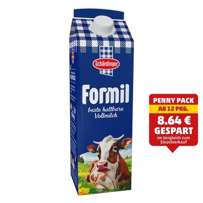 Formil H-Milch 3,5%, 1 Liter – Billa