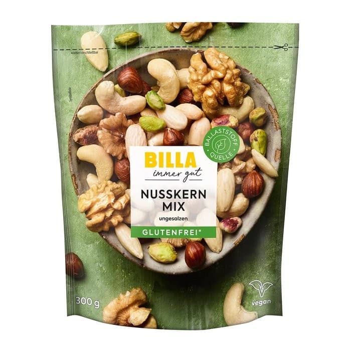 BILLA immer gut Nusskernmischung, Cashewkerne, 300 g – Billa