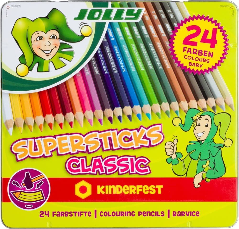 Supersticks Classic, 24 Farben Jolly – Interspar