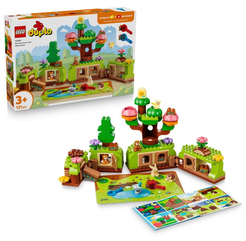 LEGO DUPLO 10480 Wald mit wilden Tieren – Maximarkt