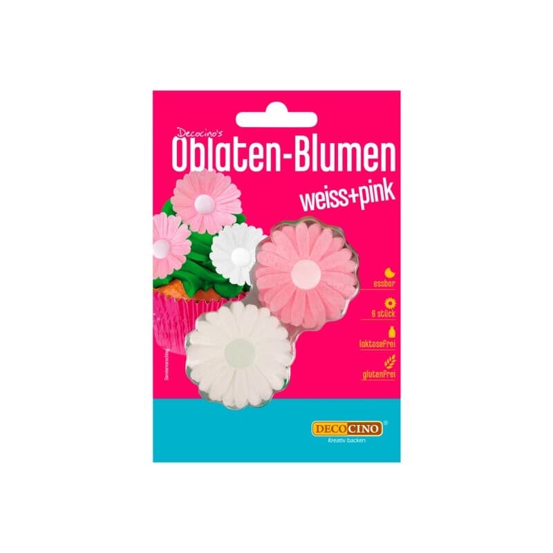 Oblaten Blumen, 2 g DECOCINO – Norma