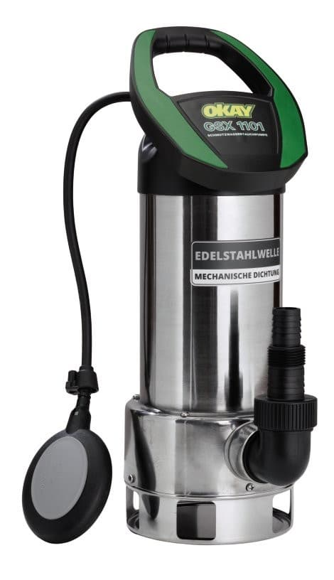 OKAY Schmutzwassertauchpumpe GSX 1101 – Lagerhaus