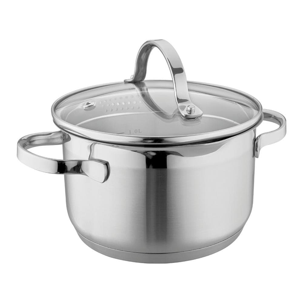 CASA ROYALE Edelstahl-Kochtopf Comiso, Ø ca. 16 cm – Norma