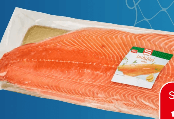Lachsfiletseite, ca. 1-kg-Filet S-Budget – Spar