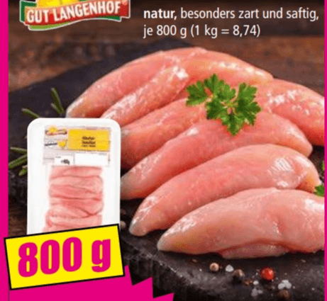 Hähnchen Innenfilet, 800 g – Norma
