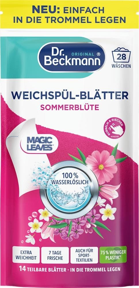 Dr. Beckmann Weichspülblätter, 28 WG – Bipa