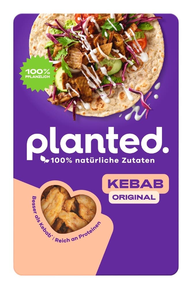 planted. Chunks, Kebab, Nuggets oder Crispy Burger vegan, 160 g - 180 g – Eurospar