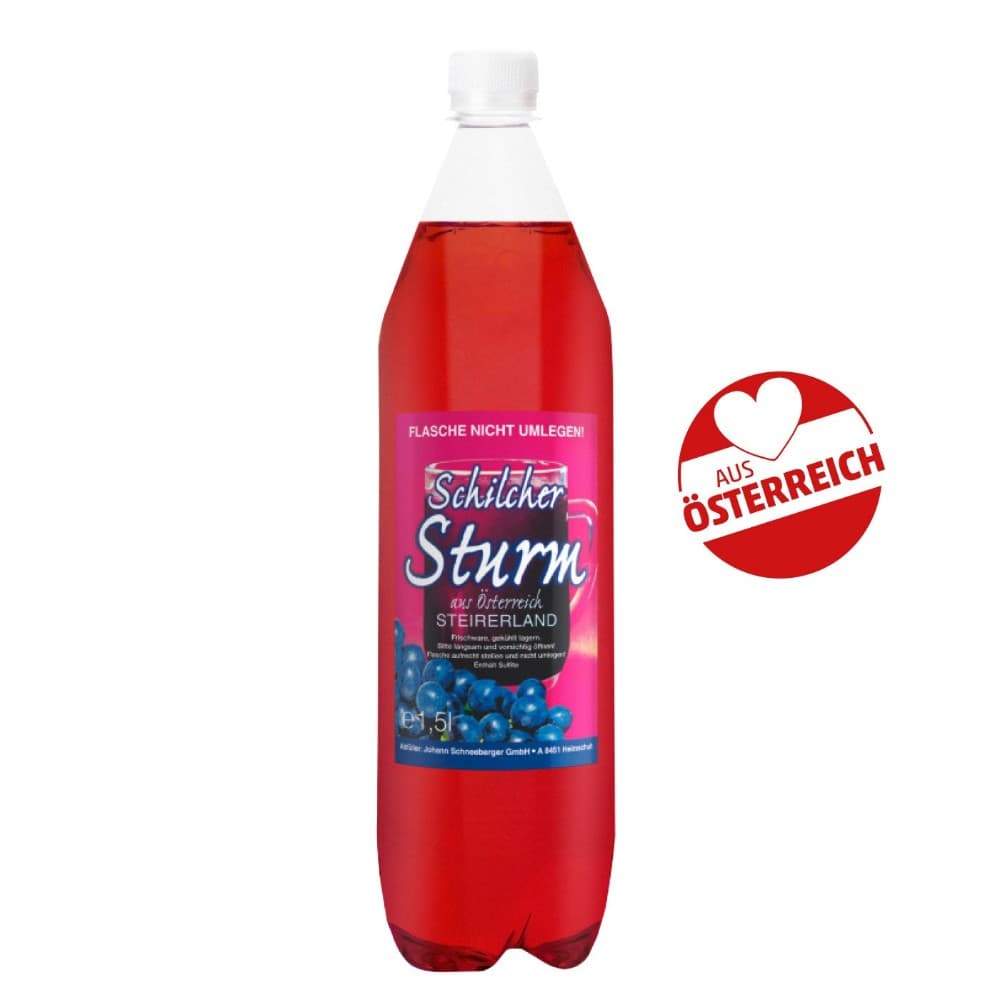 Schneeberger Schilcher Sturm, 1,5 l – Penny