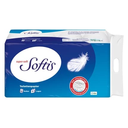 Toilettenpapier, 16er-Pkg. Softis – Spar