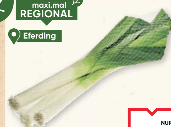 Eferdinger Porree, per kg – Maximarkt
