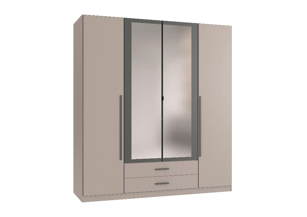 Drehtürenschrank MARBURG, ca. 180x199x58 cm – Mömax