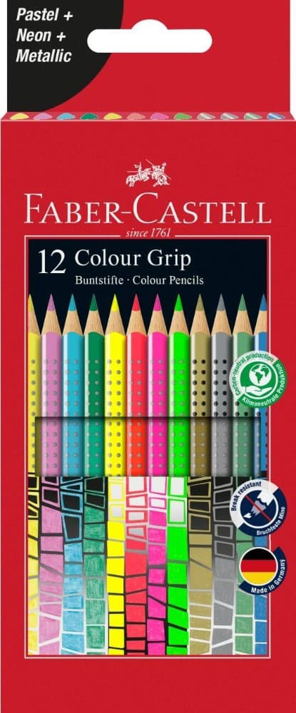 Colour Grip Farbstifte 12 Stk. FABER-CASTELL Angebot bei Müller