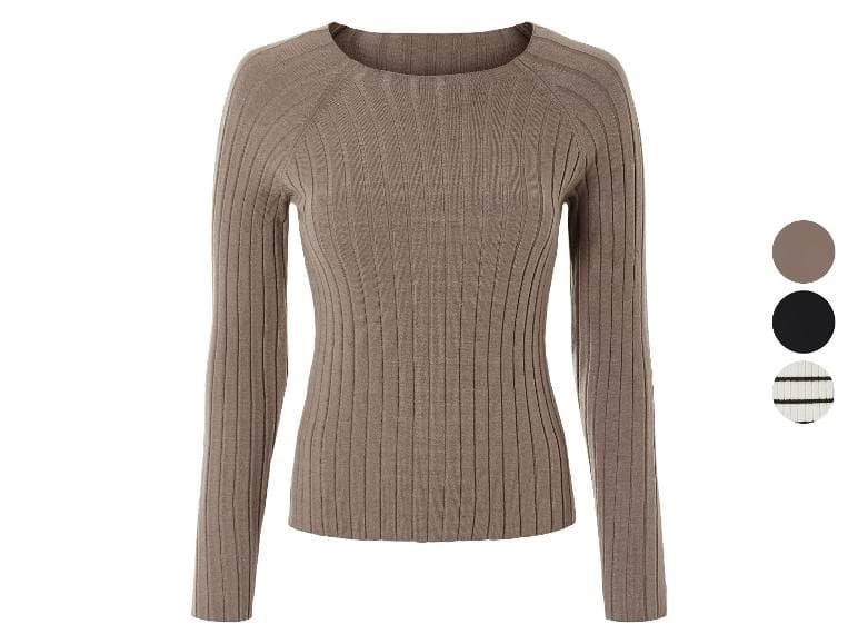 Damen Rippstrick-pullover Esmara – Lidl