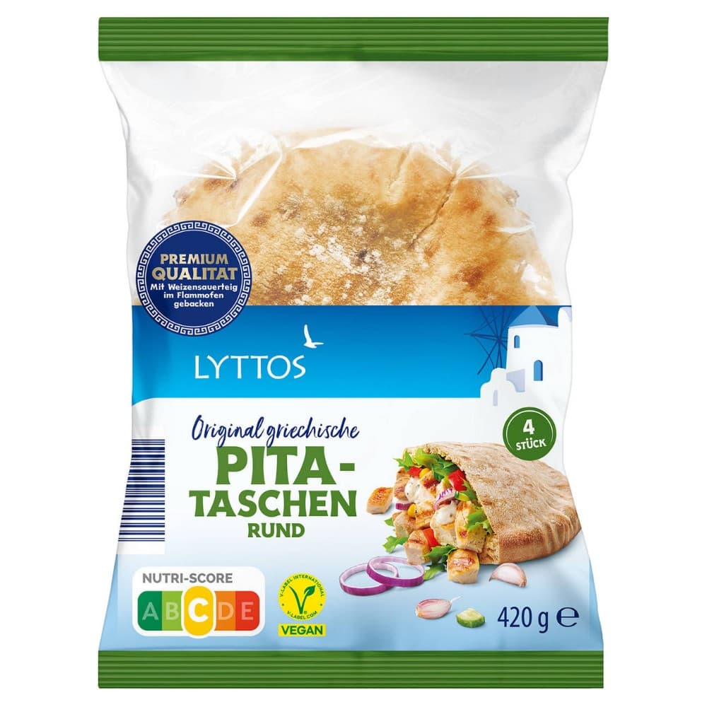 Pitabrot-Spezialitäten, 420 g Lyttos – Hofer