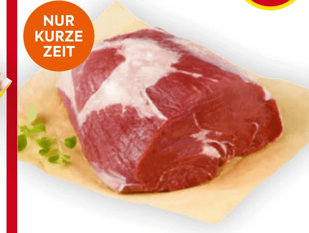 Österreichisches Rindsgulaschfleisch im Ganzen, per Kilo – Billa Plus