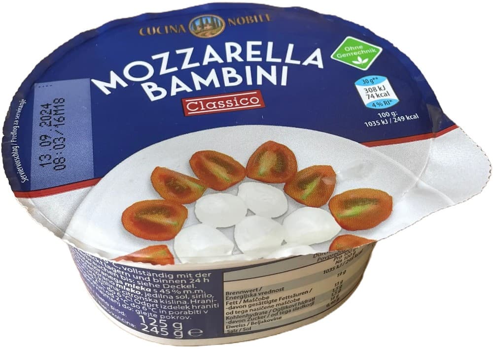 Mozzarella Mini, 125 g – Hofer
