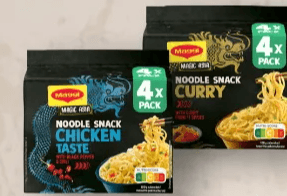 Maggi Magic Asia Noodle Snack, 4 x 62 g – Interspar