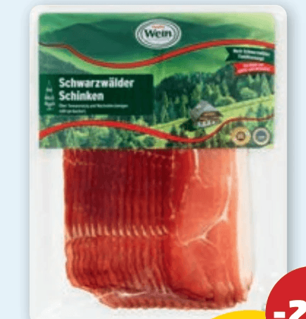 Wein Schwarzwälder Schinken, 200 g – Penny