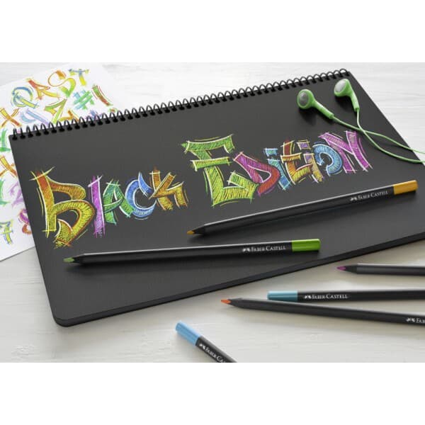Faber-Castell Farbstifte Black Edition, 36er Etui – Müller