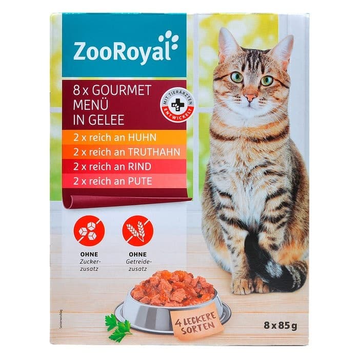 Zooroyal Gourmetmenü in Gelee, 680 g – Penny
