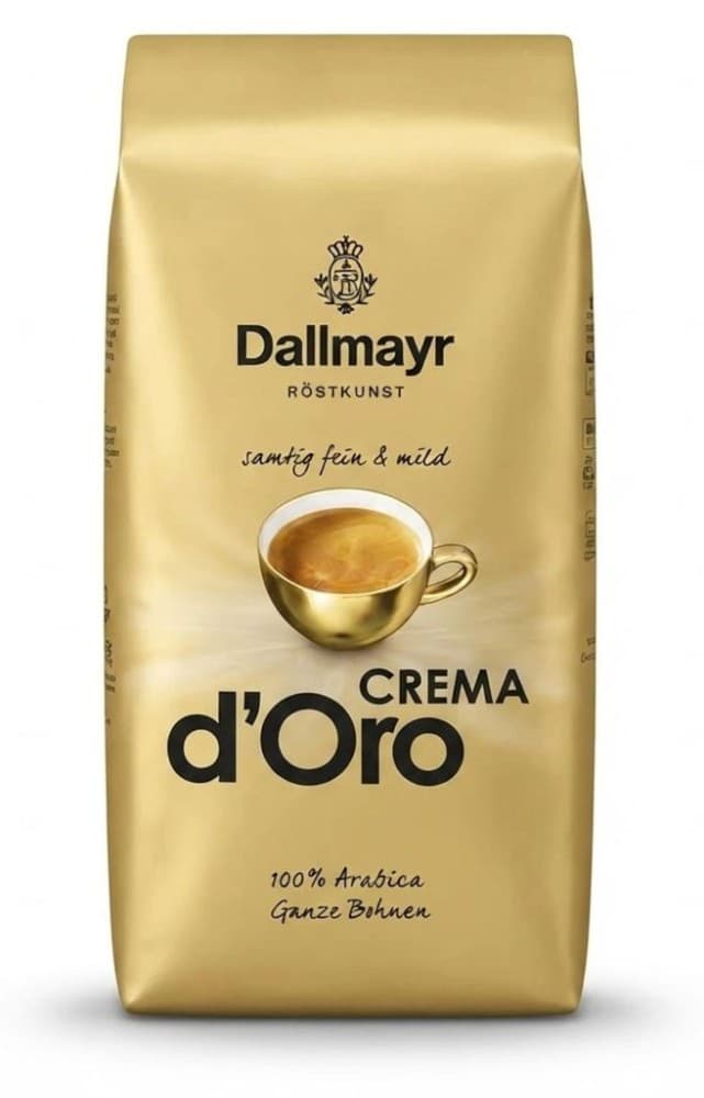 Dallmayr Crema d'Oro oder Crema d'Oro Intensa ganze Bohne, 1 kg – Maximarkt