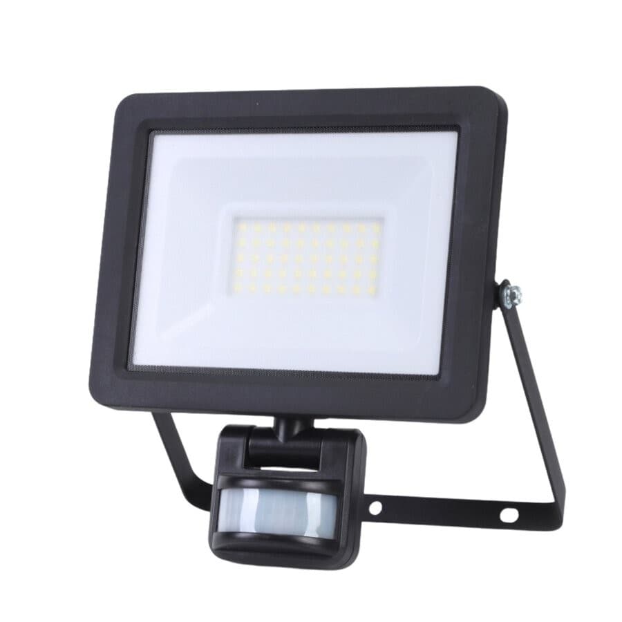 LED-Strahler mit Bewegungsmelder erba – Zgonc
