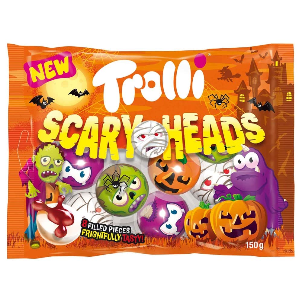 Trolli Scary Heads, 150-g-Packung – Interspar