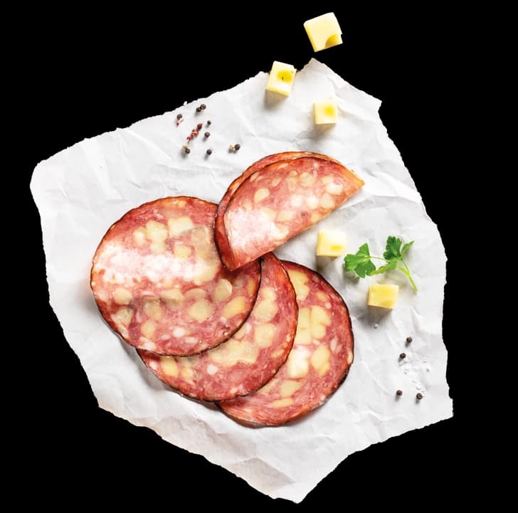 Zellinger Pfefferonibauch oder Käsewurst geräuchert – Maximarkt