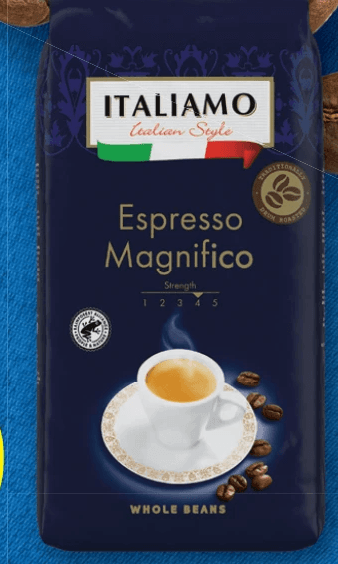 Italiamo Espresso Magnifico, 1 kg – Lidl