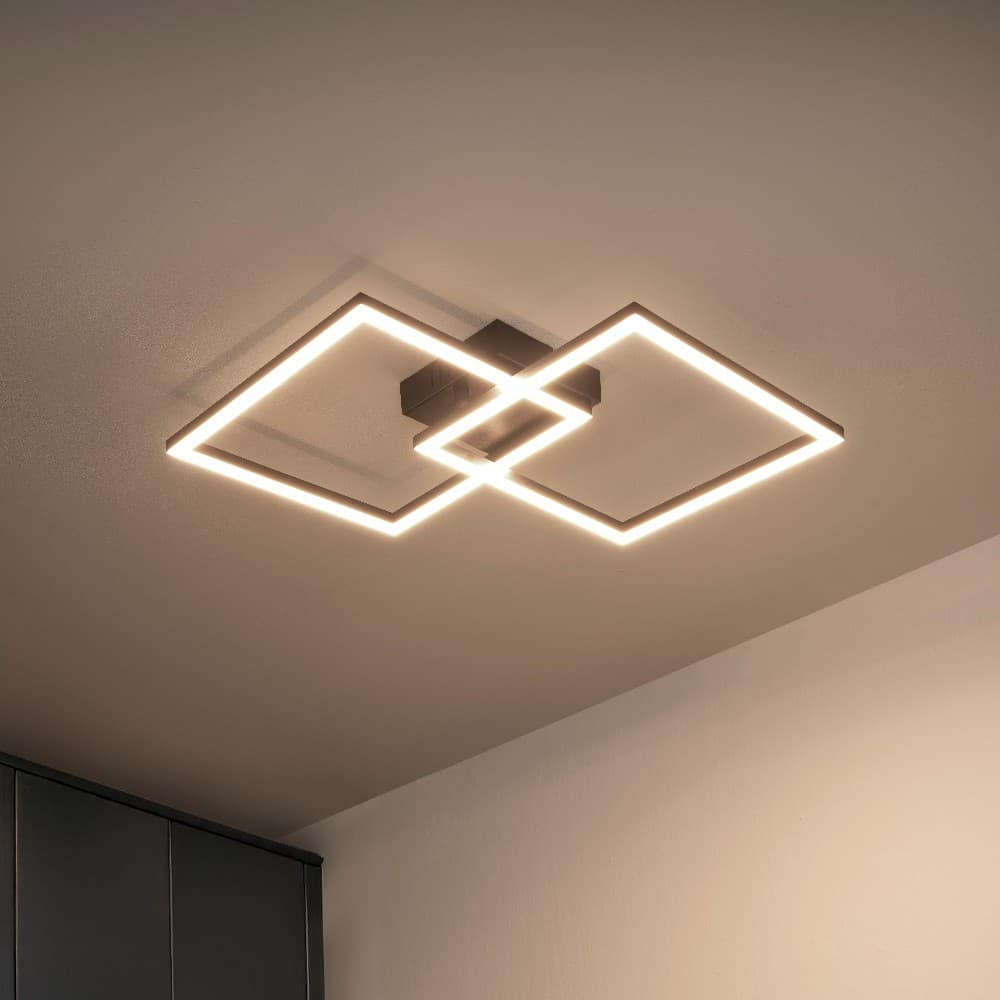 LED-Deckenleuchte "CORVIN", ca. 55,8x39,5x6,7cm – Mömax