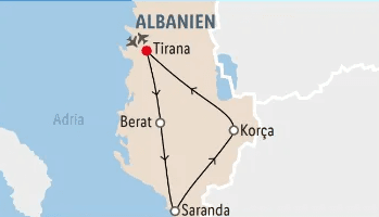Albanien Rundreise, 8 Tage Select Holidays – Lidl Reisen