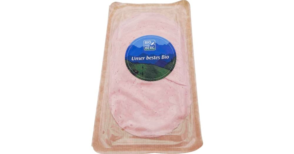 BIO vom BERG Bauernschinken Scheiben, 80 g – MPREIS