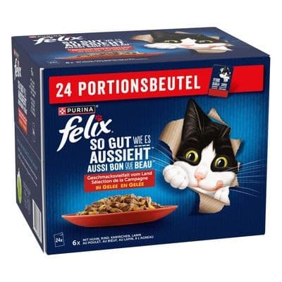 Felix Katzenfutter, 24 x 85 g – MPREIS