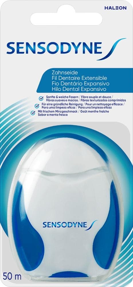 SENSODYNE Zahnseide, 50 m – Dm