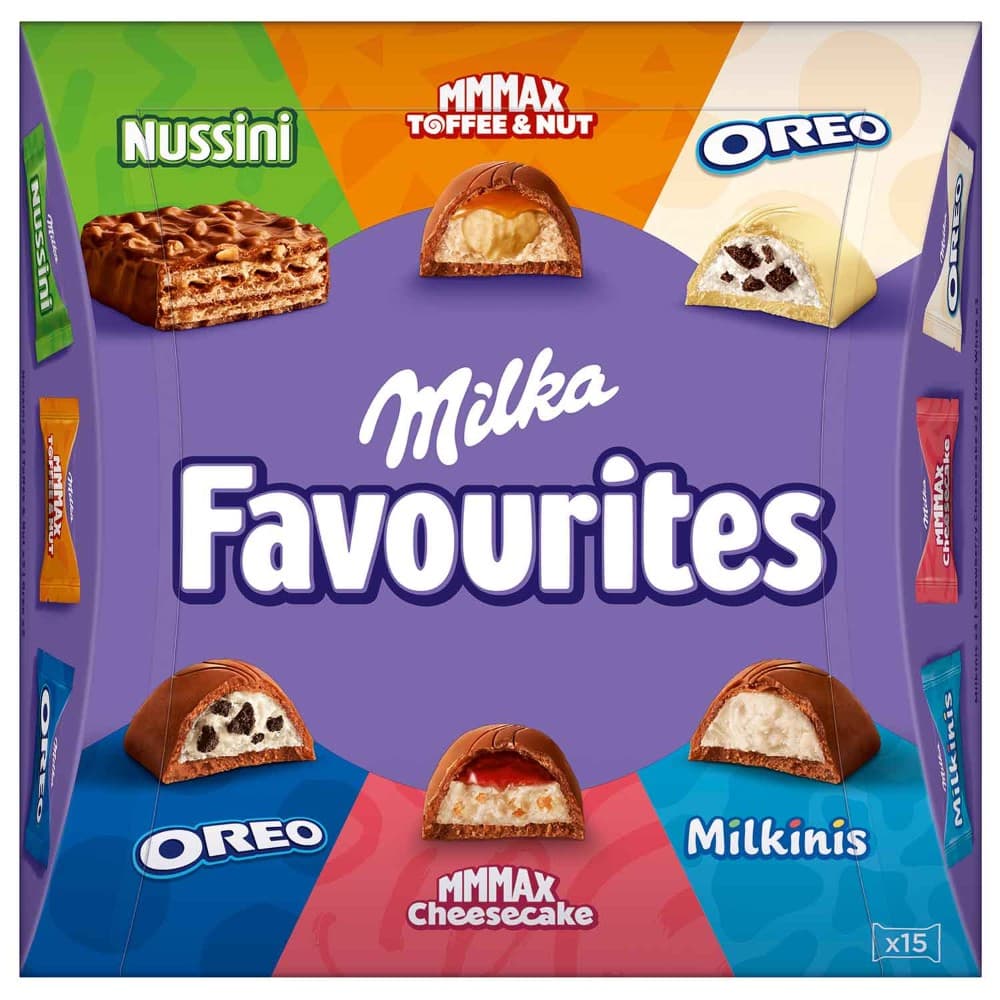 Milka Favourites od. Hauchzart od. Naps, 130 g/138 g/140 g/141 g – Penny