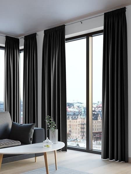 Abdunklungs-Vorhang AMUNGEN, 1 x B140 x H300 cm – Jysk