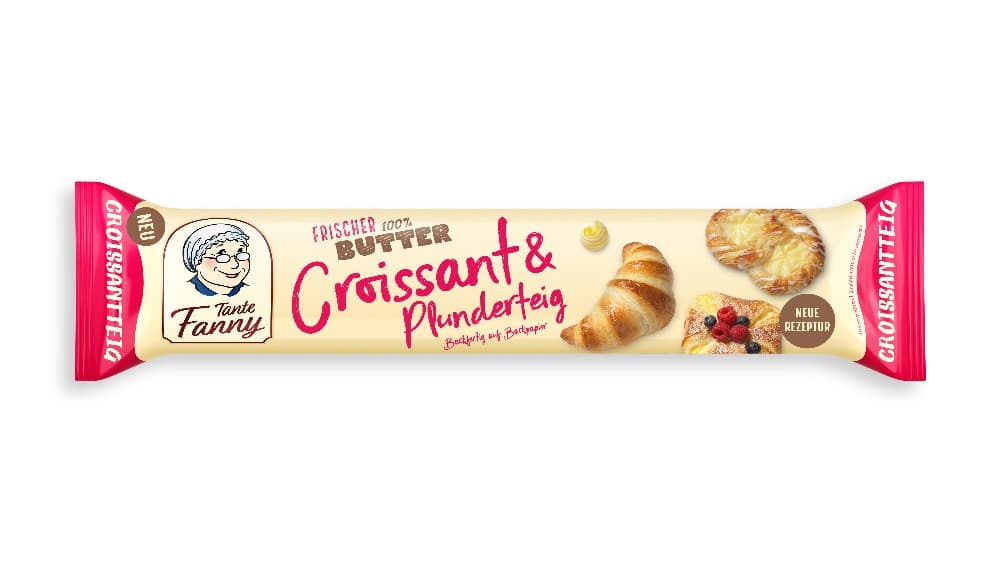 Tante Fanny Butter-Croissant- & Plunderteig, 400 g Packung – Billa Plus