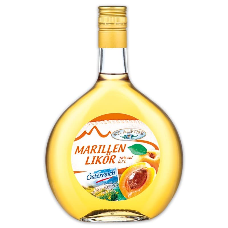 Marillen Likör, 0,7 l ST. ALPINE – Norma