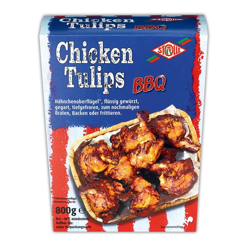 Chicken Tulips BBQ, 800 g Stolle – Norma