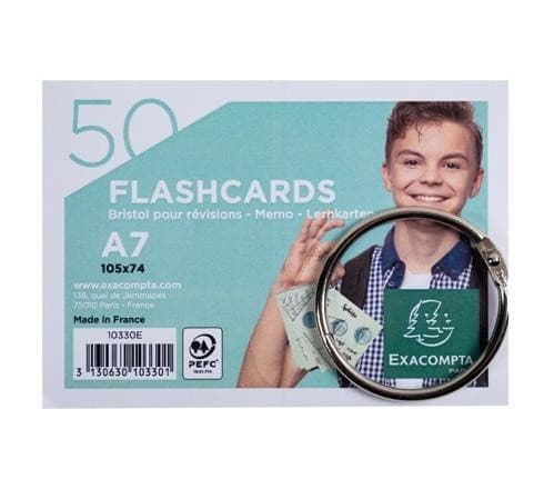 Flashcards Lernkarten 50 Karten EXACOMPTA Angebot bei Müller