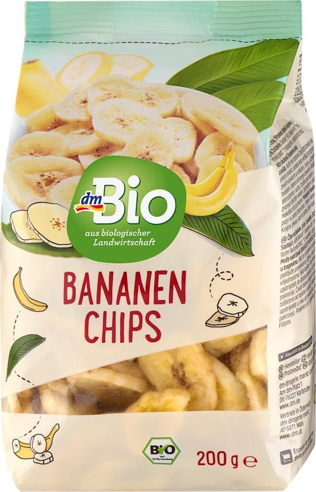 Bananen Chips, 200 g dmBio – Dm