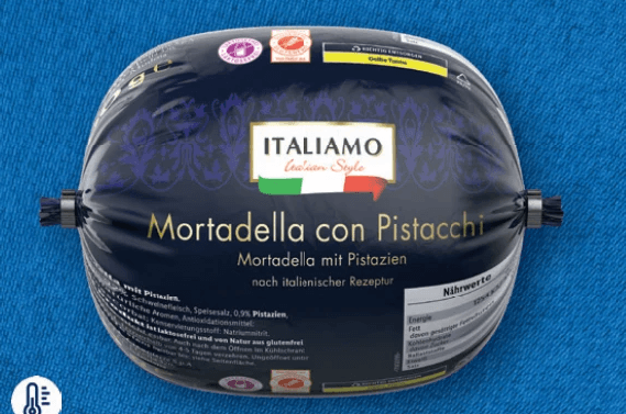 Italiamo Mortadella-kugel mit Pistazien, 700 g – Lidl